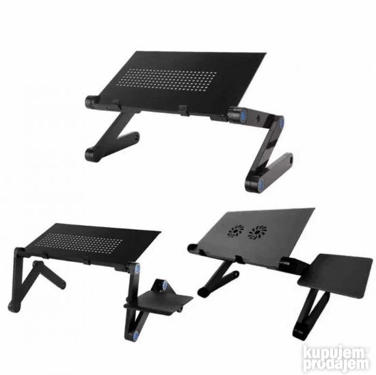 Podesivi sto za Lap top sa 2 kulera T6 - Slika 3
