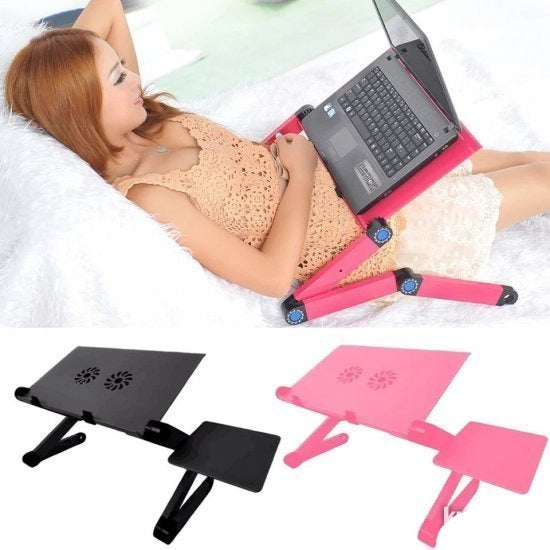 Podesivi sto za LapTop sa kulerom T8