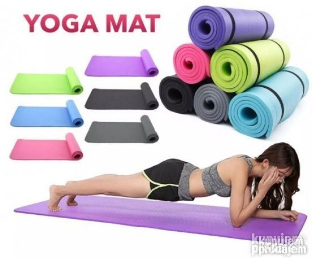 Podloga za jogu i fitnes podloga fitnes JOGA JOGA JOGA - Slika 3