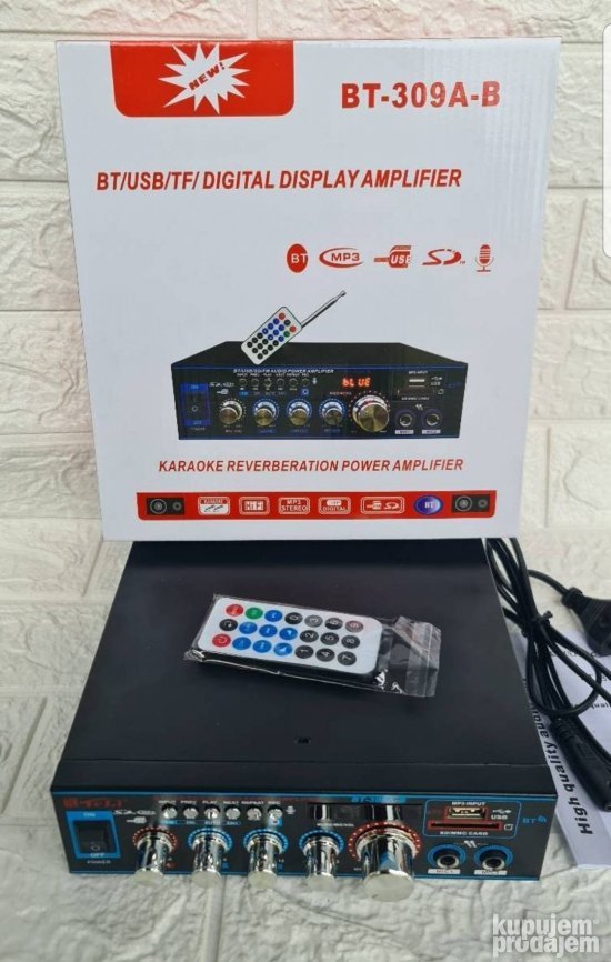 Pojacalo Digitalni blutut stereo resiver i pojacalo