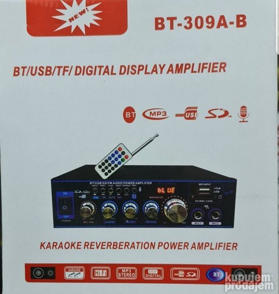 Pojacalo Digitalni blutut stereo resiver i pojacalo - Slika 3