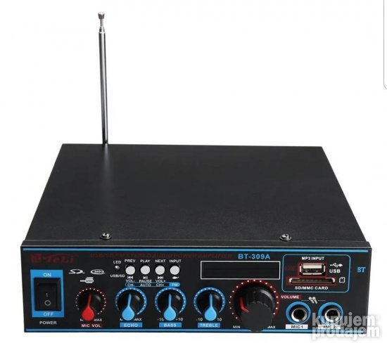 Pojacalo Digitalno Blutut Resiver i Pojacalo BT309A A - Slika 6