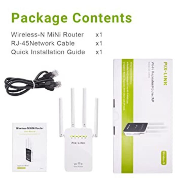 Pojacivac Wi Fi internet signala Pix link sa 4 antene