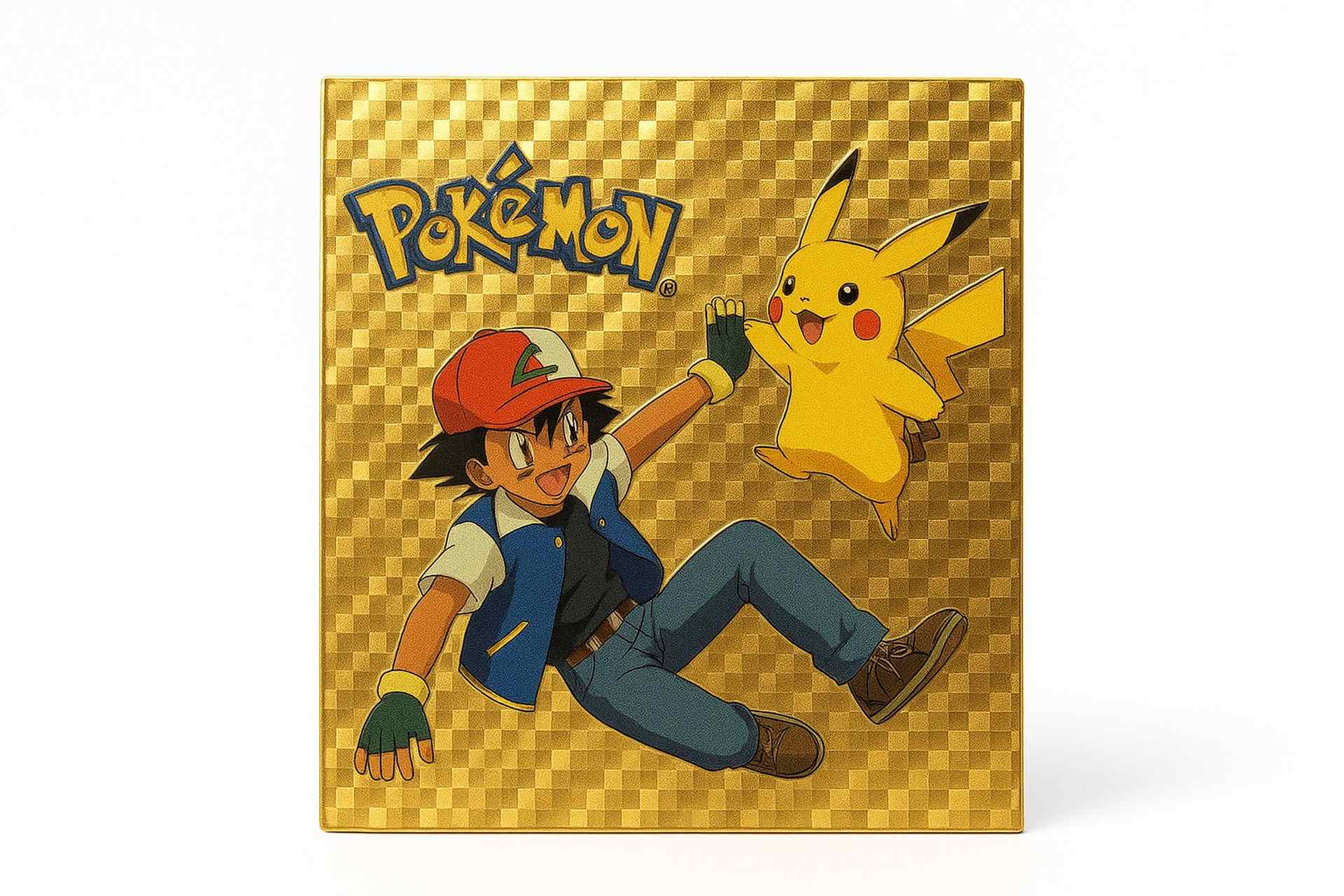 Pokemon Holografska Karta Zlatna Edicija