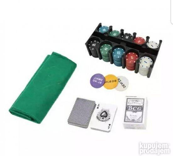 Poker Set za poker 200 poker cipova