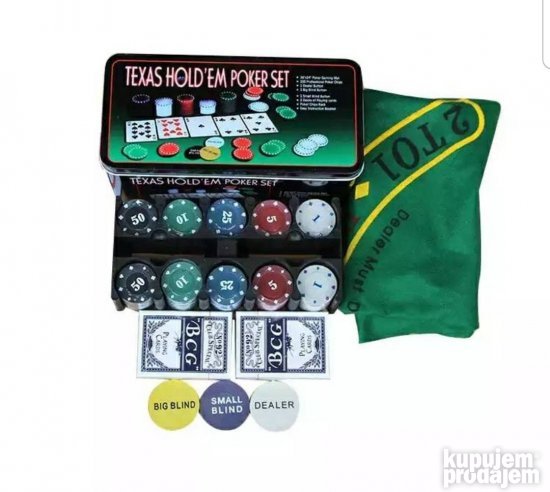 Poker Set za poker 200 poker cipova