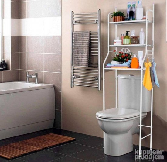 Polica za kupatilo Polica iznad wc solje polica