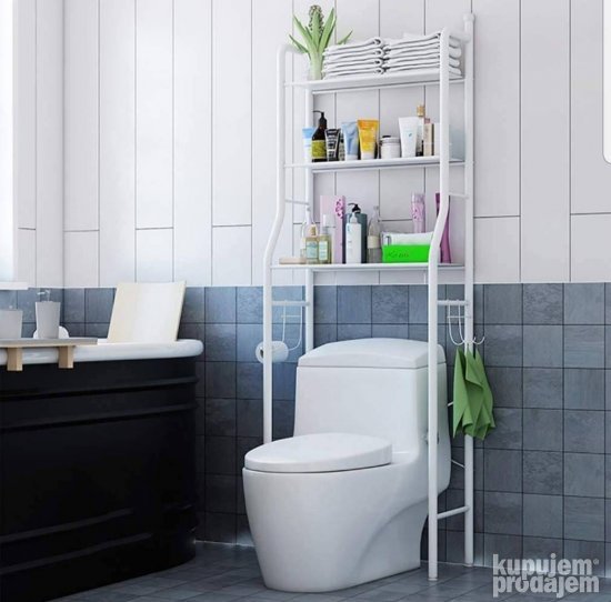 Polica za kupatilo Polica iznad wc solje polica