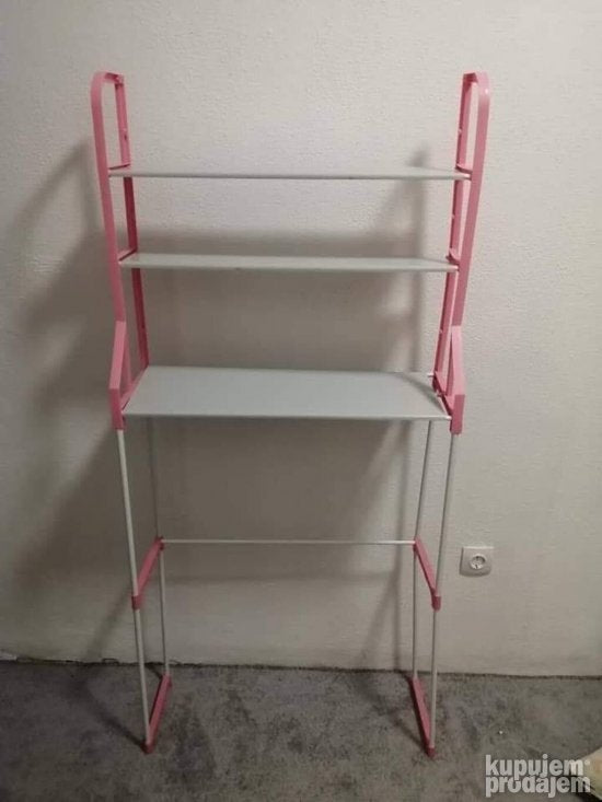 Polica za kupatilo polica iznad masine za ves