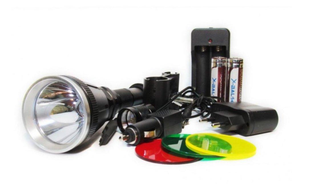 Police lovacka lampa Dvodelna