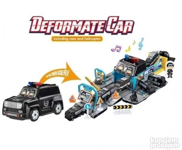 Policijski transformers auto staza - Slika 4
