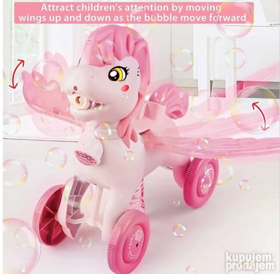 Pony guralica sa baloncicima - Slika 4