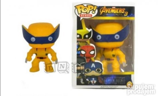 Pop heros figurica X man