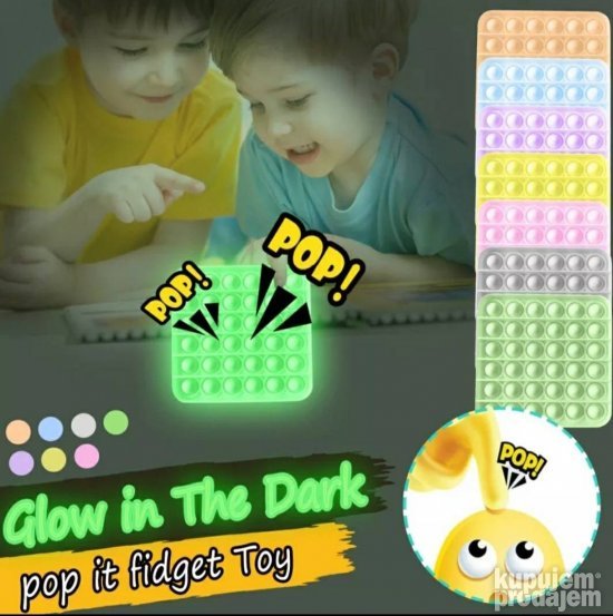Pop it Pop It Svetleci Pop it sareni Pop it bubble - Slika 4