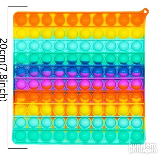 Pop it bubble 20×20