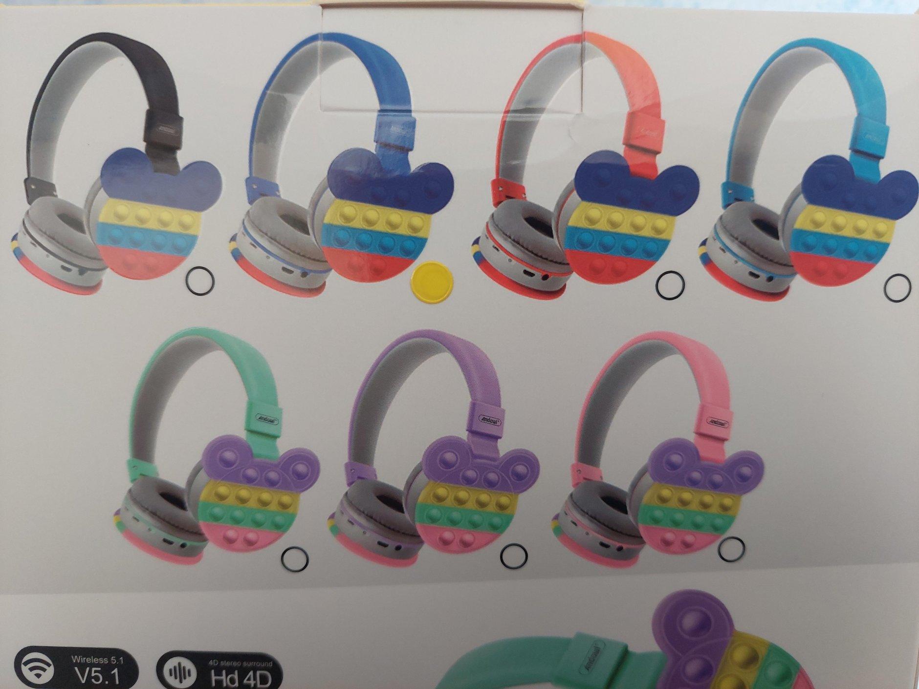 Popit Slusalice za decu bluetooth FM radio MP3 - Slika 5