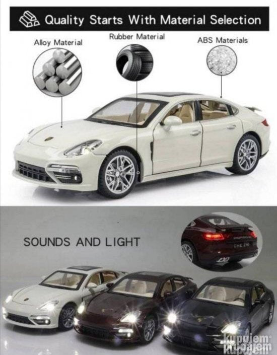 Porsche panamera metalni muzicki beli