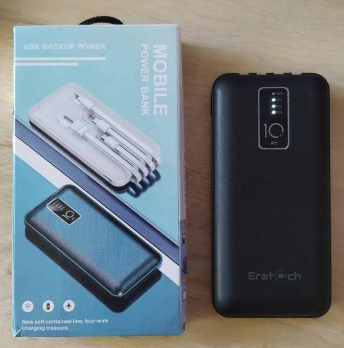 Powerbank sa 4 kabla Powerbank sa 4 kabla