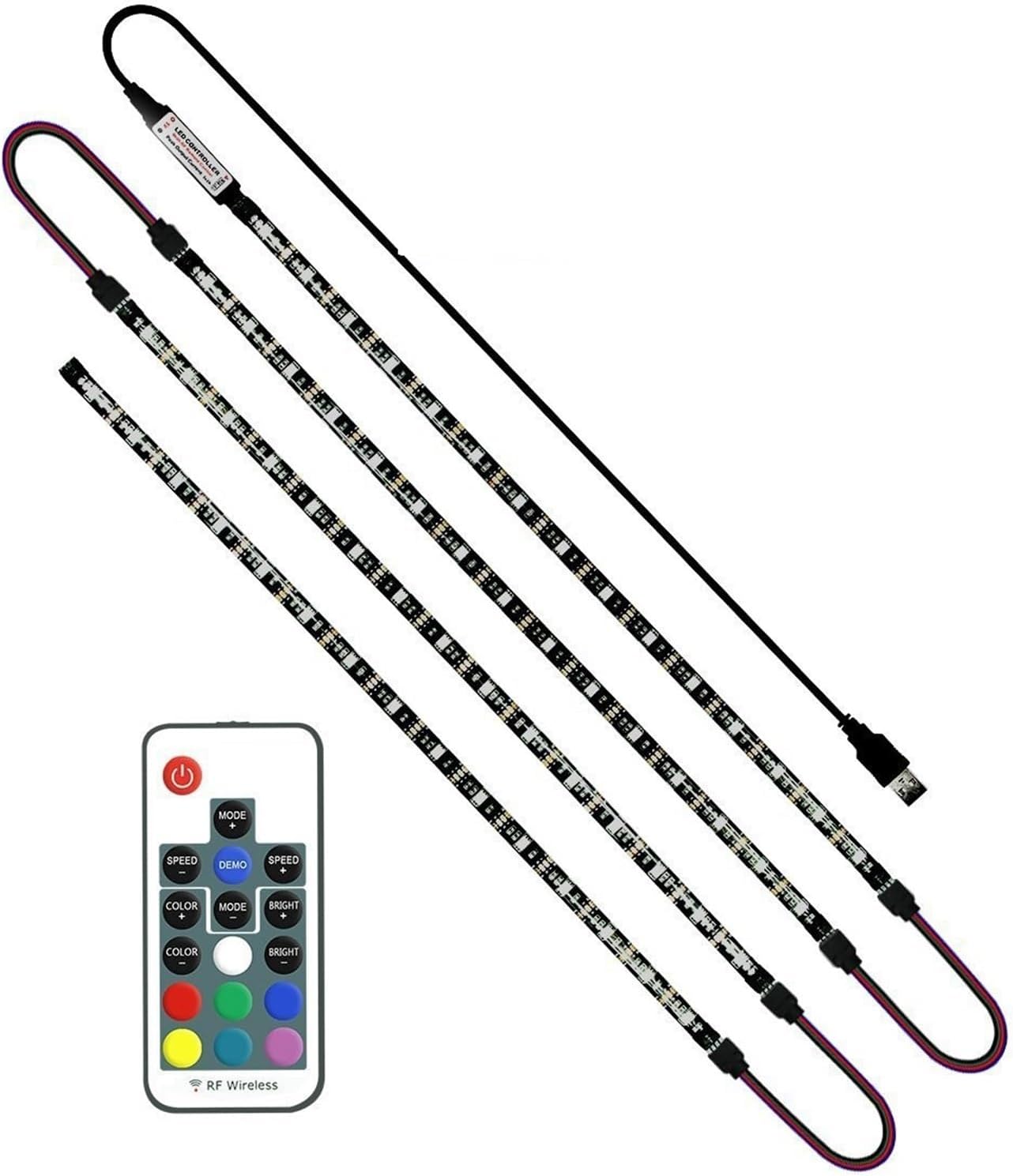 Pozadinsko Osvetljenje za Televizor USB Led RGB Traka 3m
