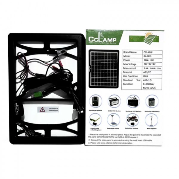 Prenosivi Solarni Panel CL1615 20W - Slika 4