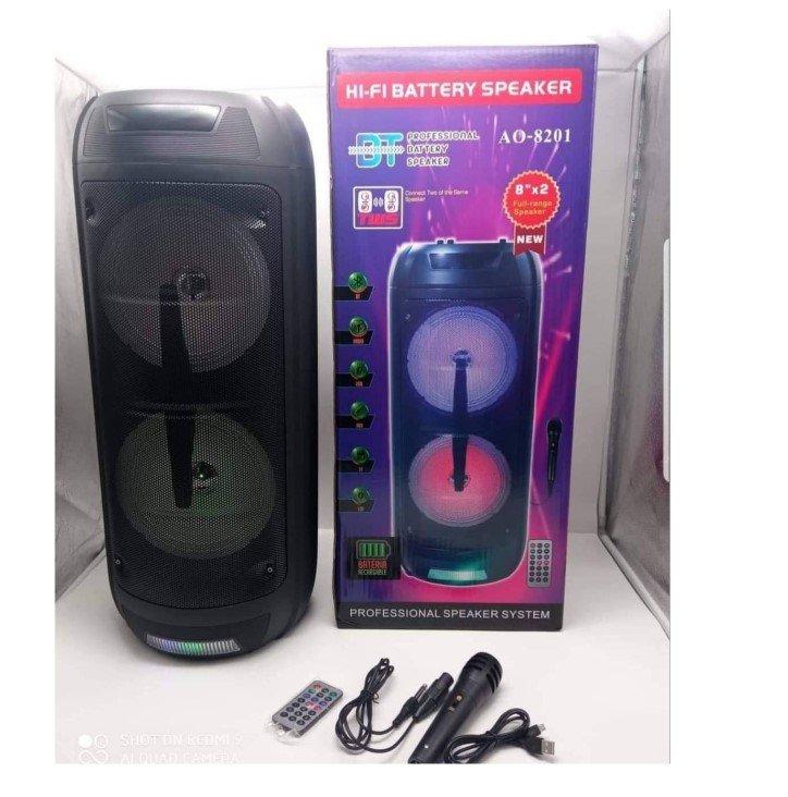 Prenosivi Zvucnik Bluetooth karaoke mikrofon AO 8201 - Slika 4