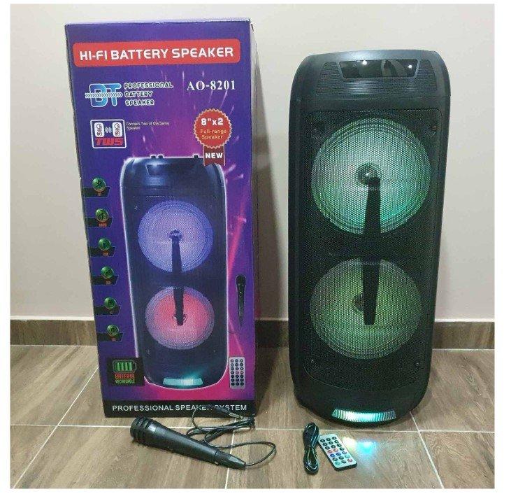 Prenosivi Zvucnik Bluetooth karaoke mikrofon AO 8201 - Slika 6