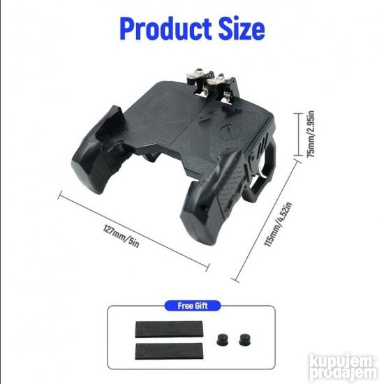 Prenosivi gamepad K21 Android ISO Iphone - Slika 6