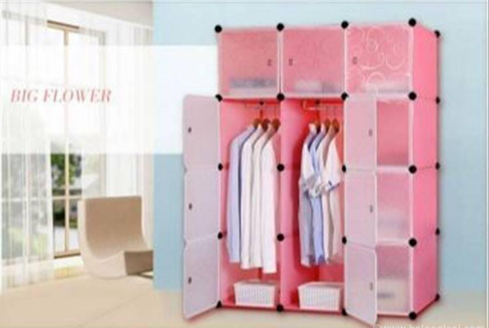 Prenosivi garderober roze