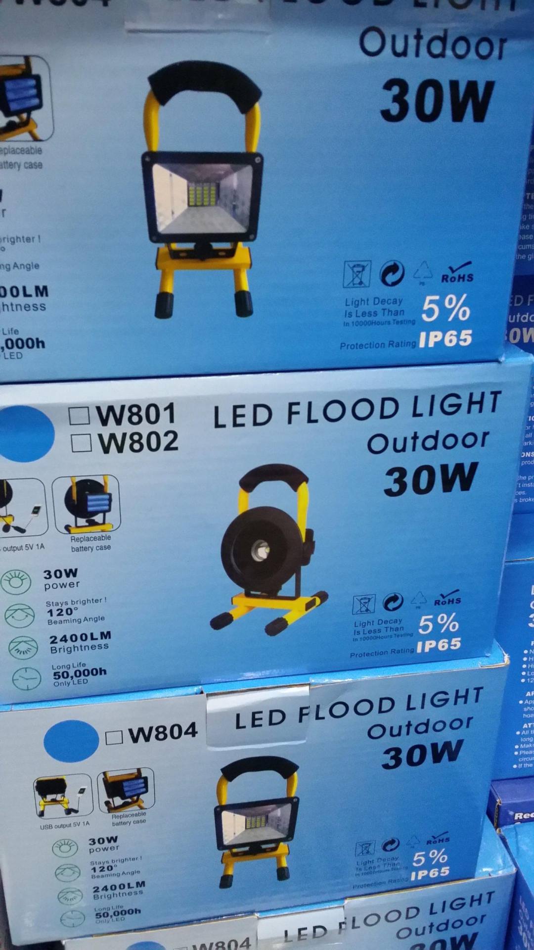 Prenosivi led reflektori 10 i 30 w mobilni reflektori