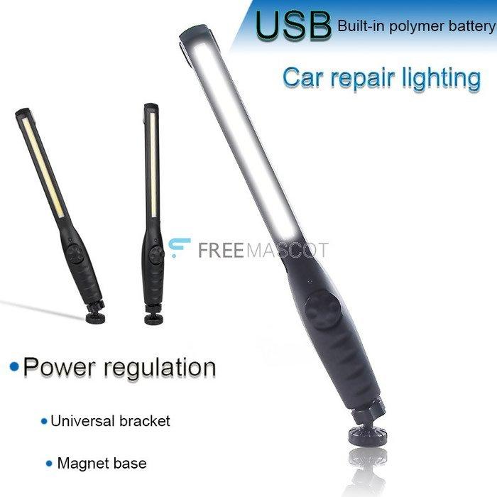 Prenosna Led Cob Slim USB punjiva lampa sa magnetom Prenosna Led Cob Slim USB punjiva lampa sa magnetom - Slika 4