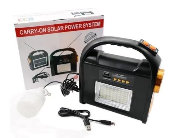 Prenosna Solarna Lampa Radio