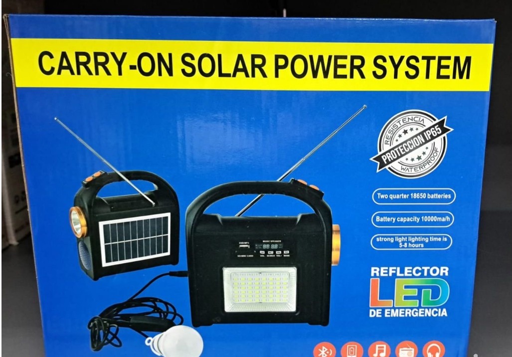 Prenosna Solarna Lampa Radio - Slika 4