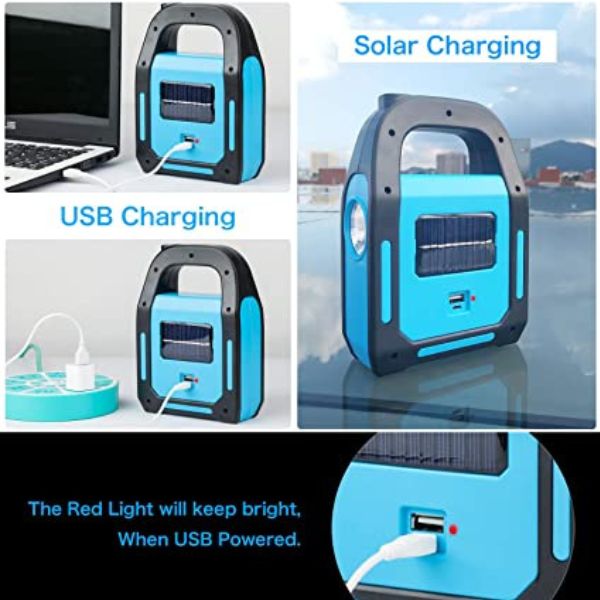 Prenosna punjiva LED baterijska lampa SY 9707B 2 - Slika 3