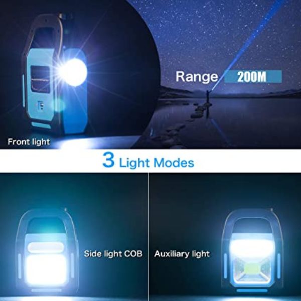 Prenosna punjiva LED baterijska lampa SY 9707B 2 - Slika 4