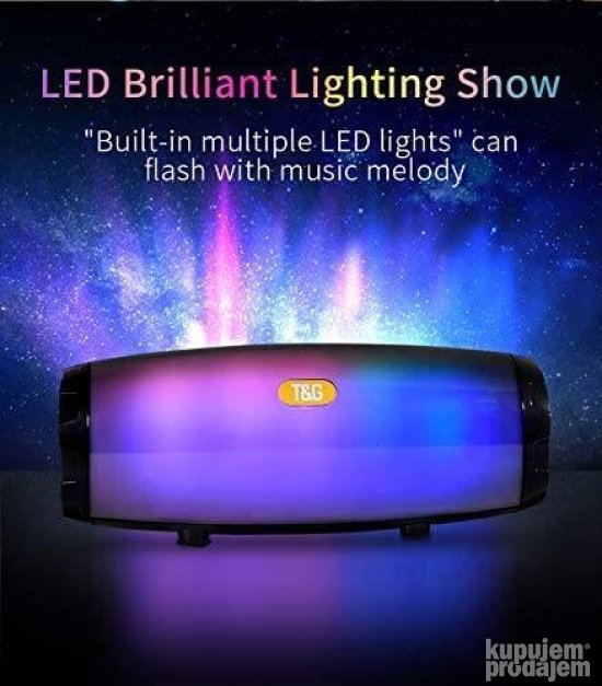 Prenosni Bluetooth zvucnik stereo