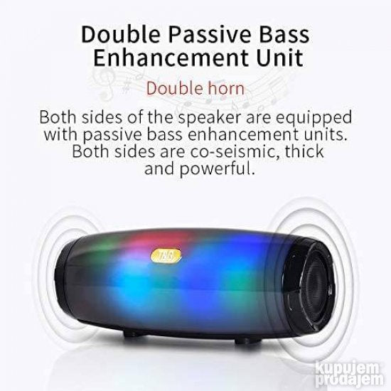 Prenosni Bluetooth zvucnik stereo - Slika 3