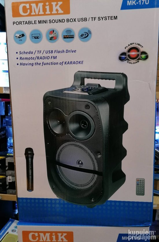 Prenosni Bluetooth zvucnik - Slika 3