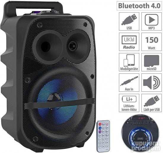 Prenosni Bluetooth zvucnik - Slika 4