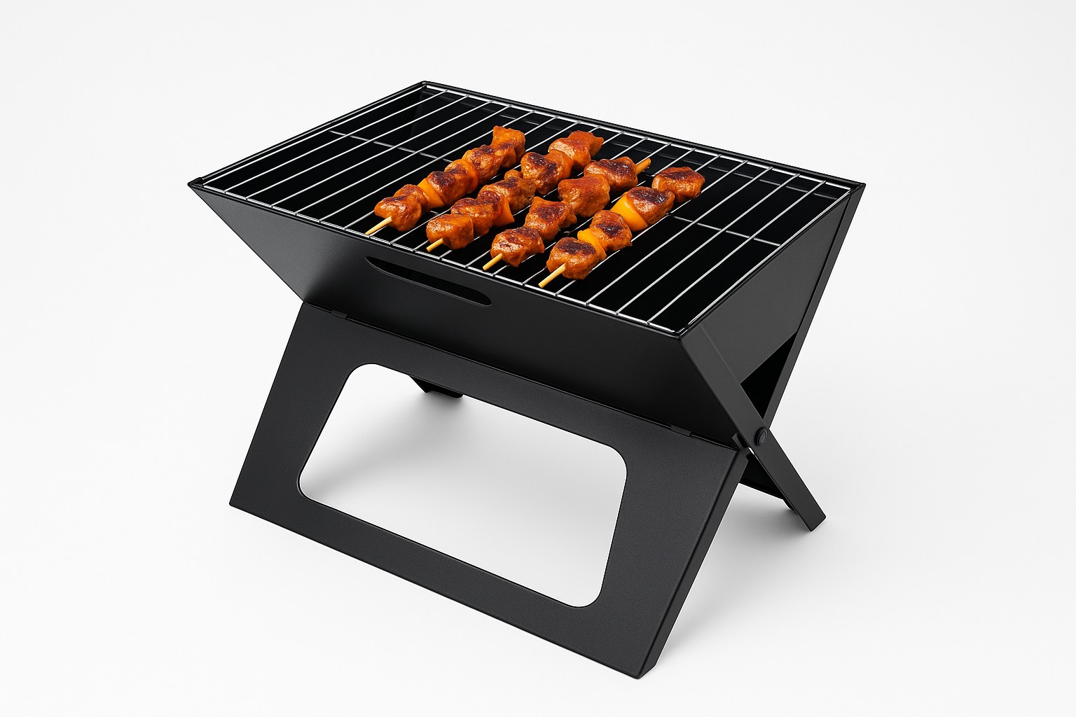 Prenosni Sklopivi Rostilj BBQ za Kampovanje - Slika 2