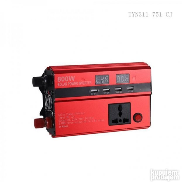 Pretvarac napona 12 na 220 800W