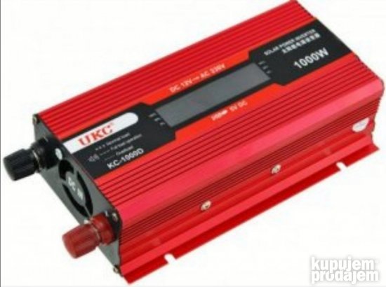 Pretvarac napona UKC inverter 1000w - Slika 2