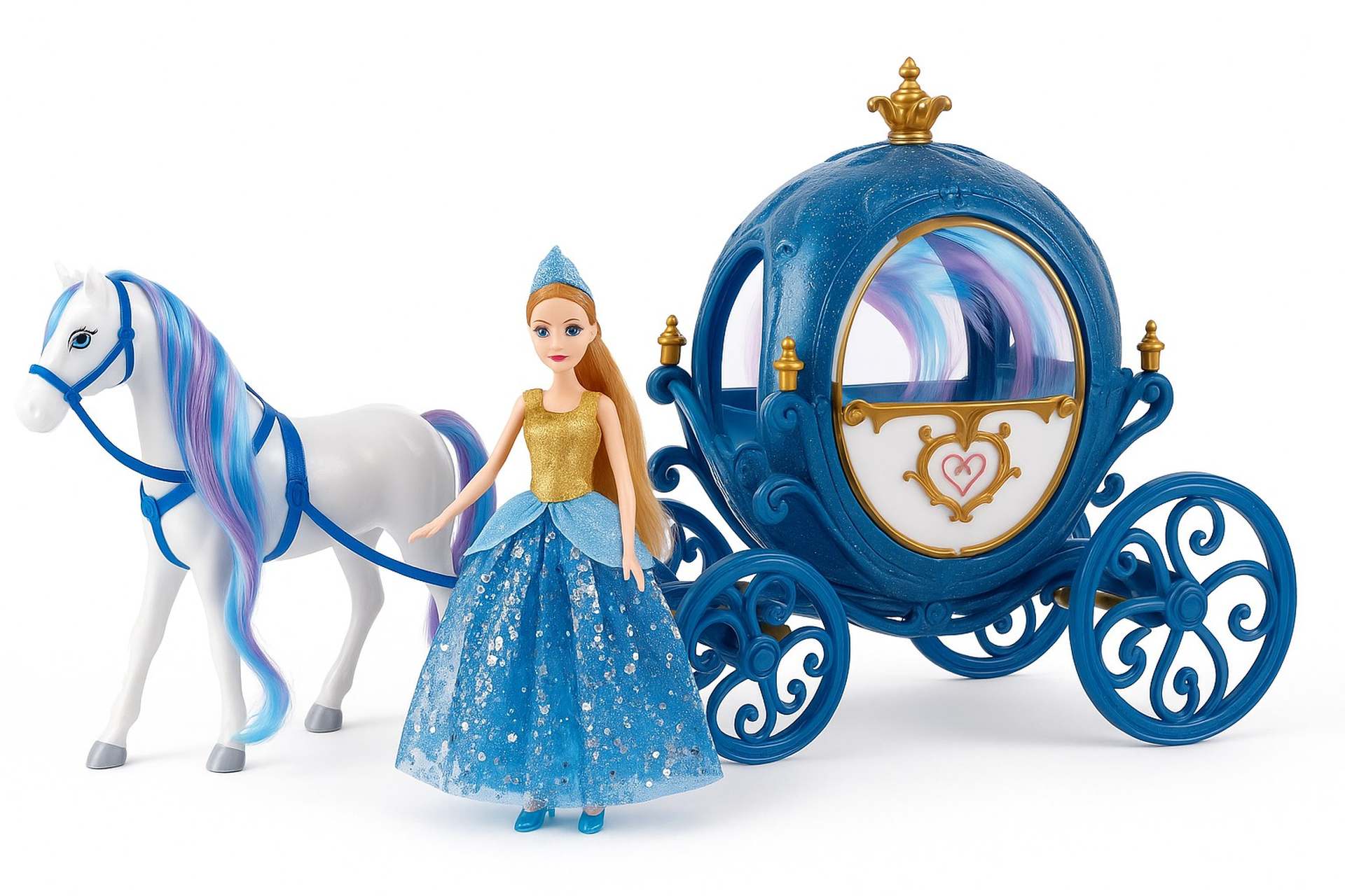 Princeza sa Kocijom i Belim Konjem Set