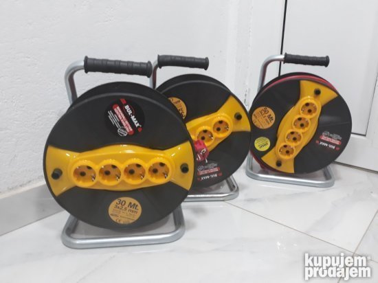 Produzni kablovi motalice 30 50m 3×25