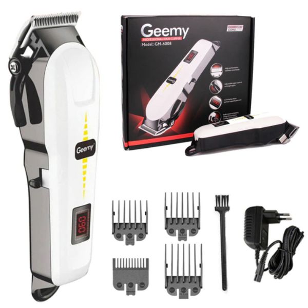 Profesionalna bezicna masinica za sisanje kose i brade sa displejom Geemy GM 6008 - Slika 5