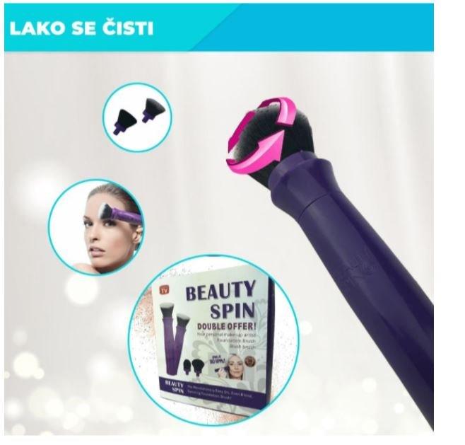 Profesionalna rotirajuca cetkica za sminkanje - Slika 4