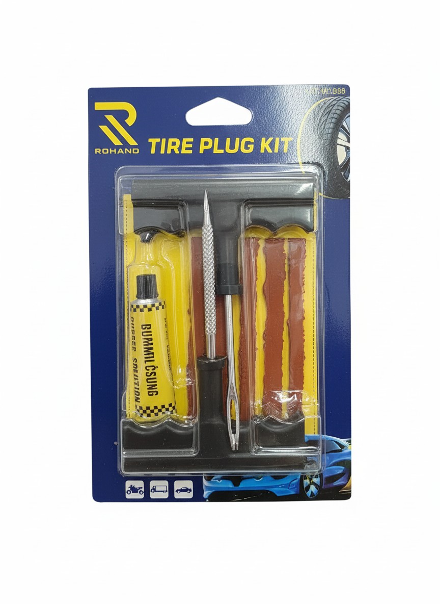 Profesionalni tire plug kit Napredni set za popravku guma - Slika 3
