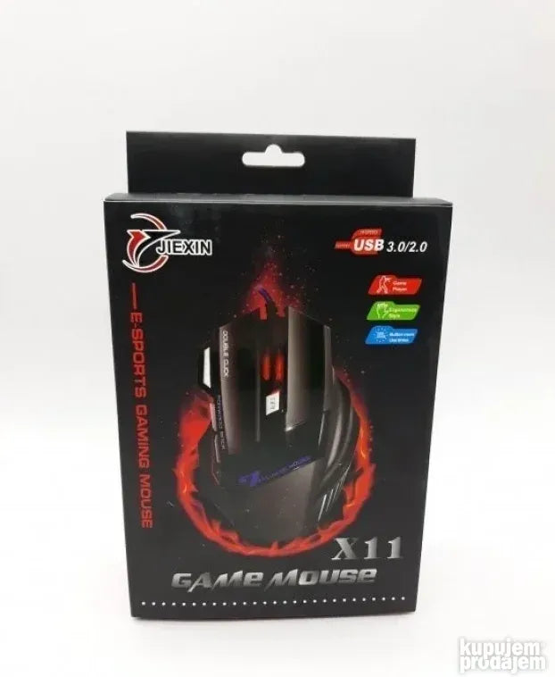 Profi gejmerski mis USB LED X7 USB 2.03.0