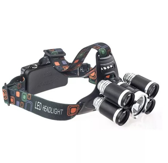 Profi lampa za glavu Led 5 dioda punjiva - Slika 4