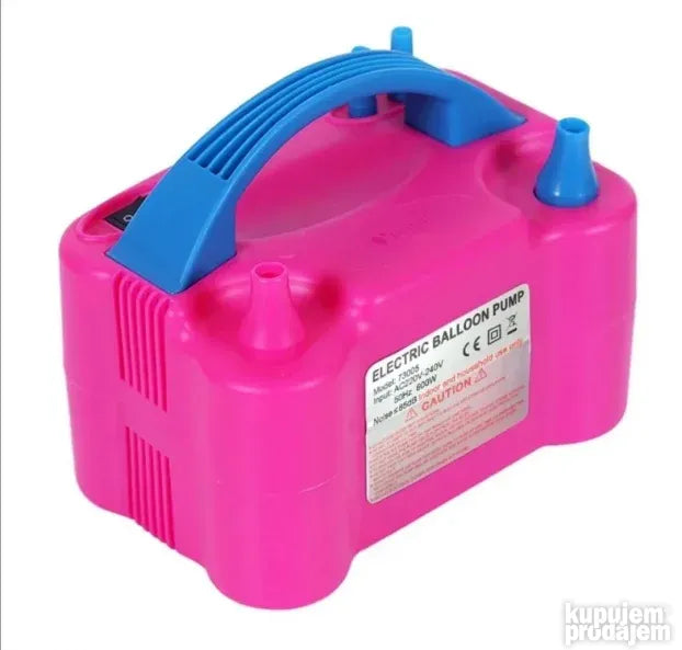 Pumpa za balone elektricna sa dve mlaznice Pumpa za balone