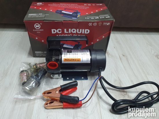 Pumpa za pretakanje gorivo i tecnosti 12V - Slika 5